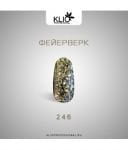 Гель-лаки KLIO "Фейерверк" 12 мл №246