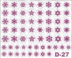 Трафарет для дизайна ногтей Deep Design NOGTIKA №27