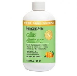 Ср-во для размягчения и удаления натоптышей с запахом АПЕЛЬСИНА Orange Callus Eliminator 540 мл.