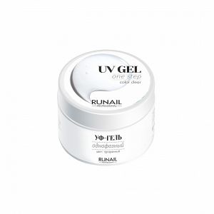 Однофазный гель RUNAIL UV Gel Прозрачный, 15 гр.   - NOGTISHOP