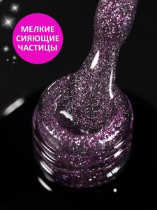 Гель-лак кошачий глаз светоотражащий (Gel polish SPACE CAT FLASH) №38, FOXY, 8 мл - NOGTISHOP