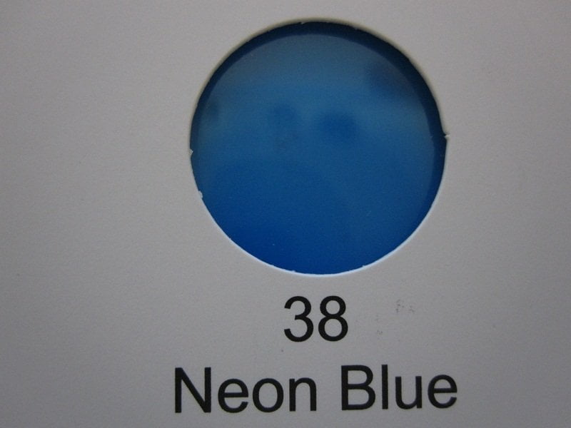 Гель цветной KODI Color Gel Neon Blue №38 Голубой неон, 4 мл