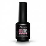 IDEAL NAILS brilliant pink каучуковая база для гель-лака с блестками розовая, 11 мл InGarden