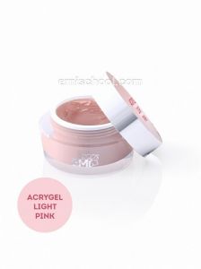 Акригель прозрачно-розовый Light Pink E.Mi 15 гр. баночка - NOGTISHOP