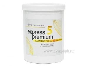 Паста для шугаринга без разогрева АЮНА EXPRESS PREMIUM №5, Очень плотная, 1600 гр - NOGTISHOP