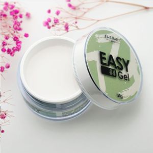 EASY Gel 04 50 гр. Молочный камуфляж воздушный FLY MARY   - NOGTISHOP