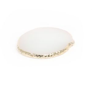 Палитра камень, форма Овал белый №03 Global Fashion - NOGTISHOP