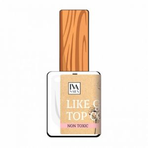 Like gloss top coat Iva Nails топ покрытие гель-эффект, 10 мл. - NOGTISHOP