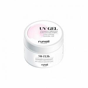 Камуфлирующий гель RUNAIL UV Gel Сияющий лавандовый туман, 15 гр. - NOGTISHOP