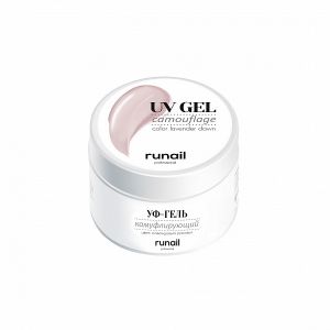 Камуфлирующий гель RUNAIL UV Gel Лавандовый рассвет, 15 гр. - NOGTISHOP