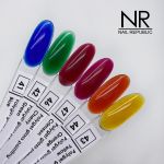 PolyGel Glass painting №43, 7 гр Желтый (банка) витражный полигель, Nail Republic