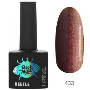 Гель-лак RockNail Beetle 433 Admiral Butterfly, 10 мл.  - NOGTISHOP