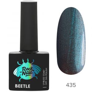 Гель-лак RockNail Beetle 435 Firefly, 10 мл.  - NOGTISHOP