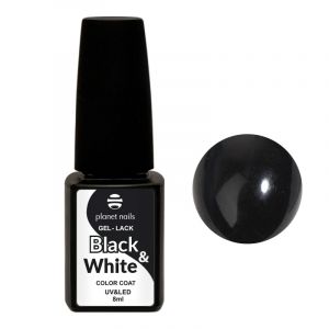 Гель-лак Black&White №443, Planet Nails, 8 мл   - NOGTISHOP