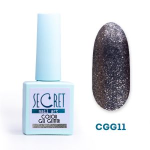 Гель-лак с глиттером Secret color gel CGG11 - NOGTISHOP