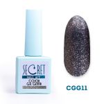 Гель-лак с глиттером Secret color gel CGG11