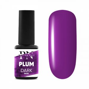 База цветная DARK base Plum B468, 12 мл - NOGTISHOP