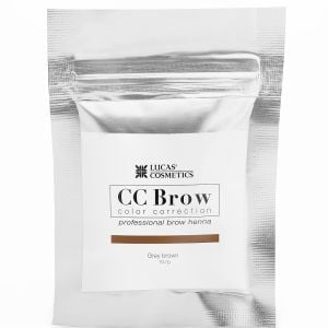 Хна для бровей CC BROW (GREY BROWN) в саше (Серо-коричневый), 10 гр