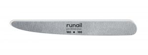 Пилка для ногтей Runail серая нож (100/100)  - NOGTISHOP