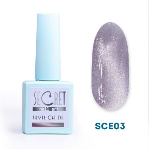 Гель-лак Secret Silver Cat Eye SCE03 - NOGTISHOP