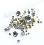 Стразы SWAROVSKI  Black Diamond, микс размеров в пакете, Crystalland , 144шт 