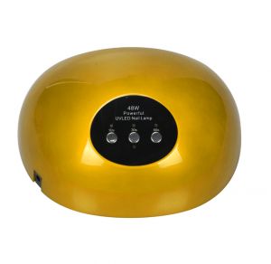 LED/UV лампа сенсорная 48 Ватт, Золотая - NOGTISHOP