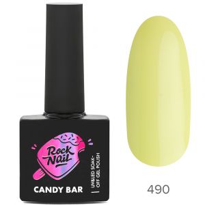 Гель-лак RockNail Candy Bar 490 Lemonade In The Limo, 10 мл. - NOGTISHOP
