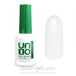 Гель–лак UNO №493 White Veil - Белая фата, 8 мл - NOGTISHOP