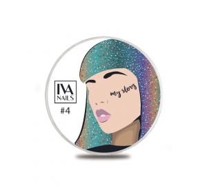 Втирка My Story №4 IVA Nails 0,2 г - NOGTISHOP