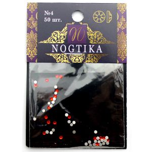 Стразы цветные SIAM  Красный рубин №4 (50 шт) Nogtika Swarovski - NOGTISHOP