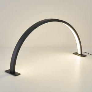 Настольная бестеневая LED Arc Lamp Global Fashion, черная - NOGTISHOP
