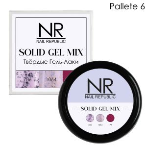 NR Твердые гель-лаки SOLID GEL MIX, Pallete 06 (706,1064,176) - NOGTISHOP