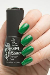 Гель-лак JU.Bilej №С4 Grass Green Зеленый, 6.5 мл - NOGTISHOP