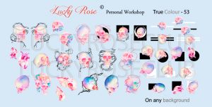 Слайдер-дизайн True Color-0053 Lucky Rose   - NOGTISHOP