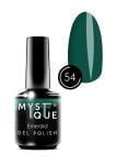 Гель-лак Gel Polish №54 «Emerald»  Mystique, 15 ml