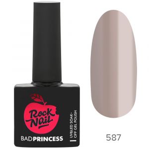 Гель-лак RockNail Bad Princess 587 Glass Stiletto, 10 мл. - NOGTISHOP