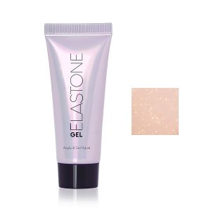 Акригель Runail ELASTONE GEL, Персиковый с блестками (Тюбик), 18 мл  - NOGTISHOP