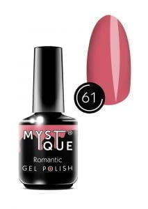 Гель-лак Gel Polish №61 «Romantic» Mystique, 15 ml