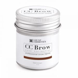 Хна для бровей CC BROW (DARK BROWN) в баночке (Тёмно-коричневый), 5 гр