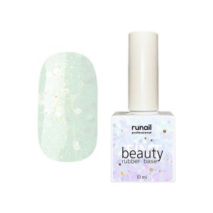 Каучуковая цветная база beautyTINT glitter mix №6768, 10 мл Runail - NOGTISHOP