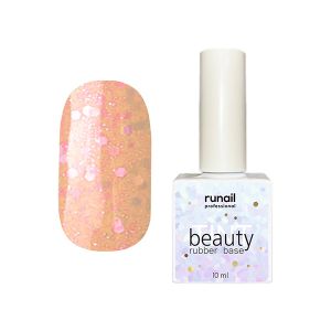 Каучуковая цветная база beautyTINT glitter mix №6770, 10 мл Runail - NOGTISHOP