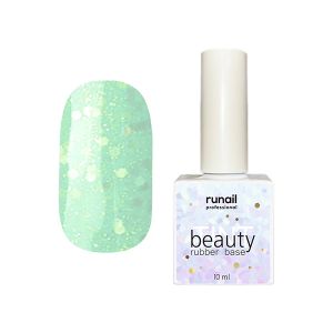 Каучуковая цветная база beautyTINT glitter mix №6772, 10 мл Runail - NOGTISHOP