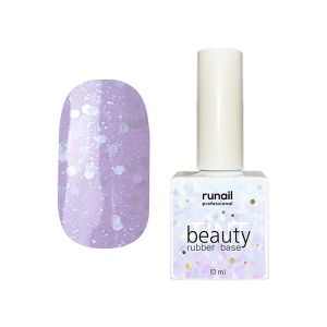 Каучуковая цветная база beautyTINT glitter mix №6775, 10 мл Runail - NOGTISHOP