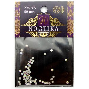 Стразы голография №6AB (50 шт) Nogtika Swarovski  - NOGTISHOP