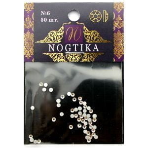 Стразы прозрачные №6 (50 шт) Nogtika Swarovski - NOGTISHOP