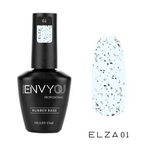 I Envy You, Elza Base 01, с цветной поталью (15ml) - NOGTISHOP