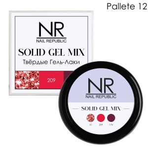 NR Твердые гель-лаки SOLID GEL MIX, Pallete 12 (flash 01,209,174) - NOGTISHOP