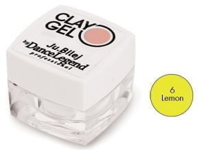 Гель-пластилин для дизайна ногтей №06 Lemon Glay Gel Ju.Bilej 4 гр.  - NOGTISHOP