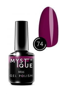 Гель-лак Gel Polish №74 «Miss» Mystique, 15 ml