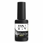 Топ матовый без липкого слоя Monochrome-top Matte с черными и белыми частичками, 8 мл Patrisa Nail
